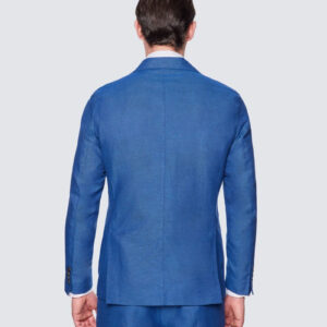 S- Royal Blue Linen Mix – Samoo